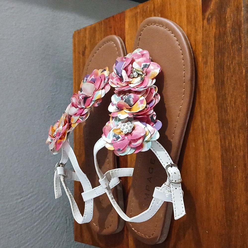 Floral Rampage Sandals - Picture 2 of 4